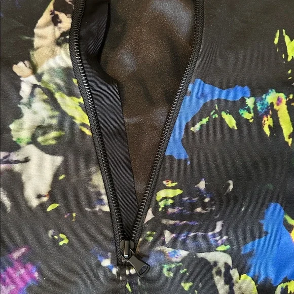 Milly Multicolor Abstract Print Dress - Picture 4 of 8